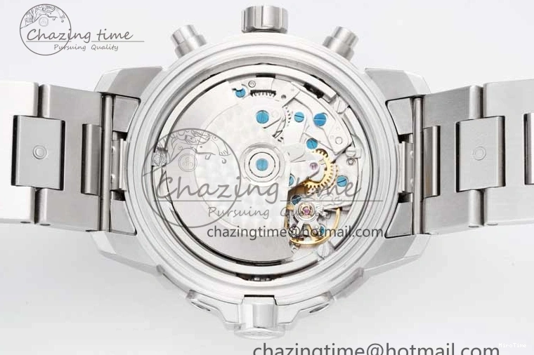 MIROTIME 0427 Aquatimer Chrono SS V6SF 1:1 Best Edition Blue Dial on SS Bracelet A Modern 7032